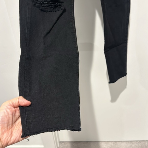 LEVIS WEDGIE ICON FIT HIGH WAIST RIPPED JEANS WITH RAW HEM - Picture 5 of 14